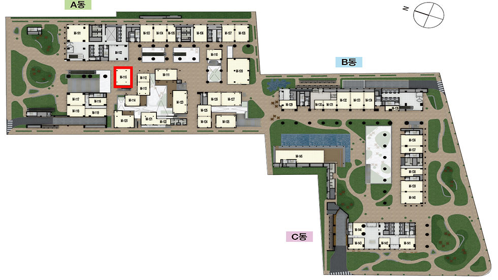 [상가 추천] 간편식 추천 자리 임대 A동 1층 85.950 ㎡
